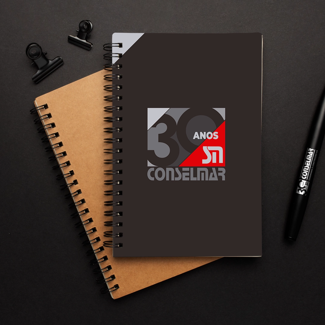 Conselmar Engenharia - Selo de 30 anos, Website e Materiais de Comunicação