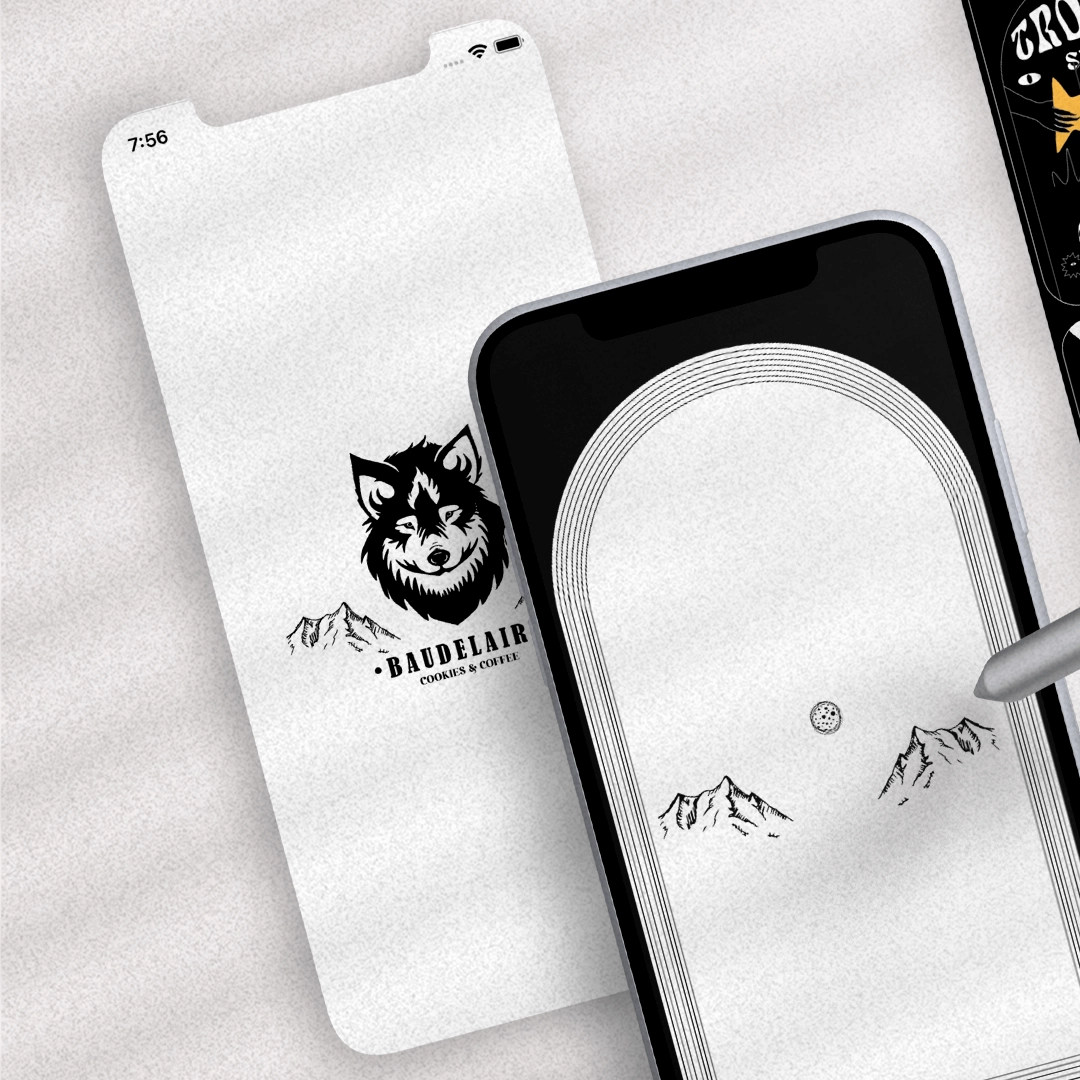 Baudelaire Cookies - Design para Aplicativo