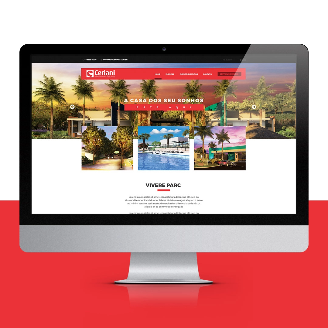 Ceriani Empreendimentos - Website